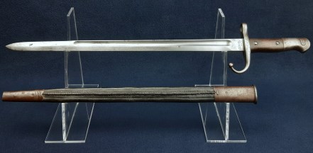 Ottoman Turkish M1890 Mauser Bayonet by J. P. Sauer of Suhl, 1896 - 8